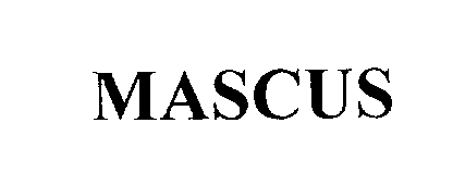 Trademark Logo MASCUS