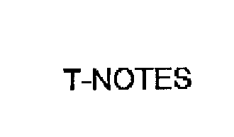  T-NOTES