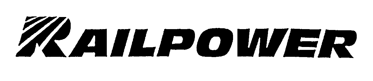 Trademark Logo RAILPOWER