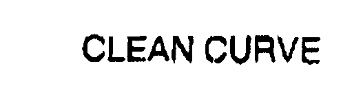 Trademark Logo CLEAN CURVE