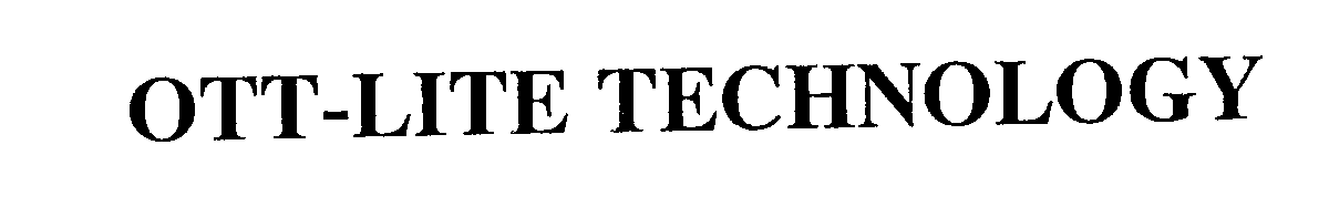 Trademark Logo OTT-LITE TECHNOLOGY