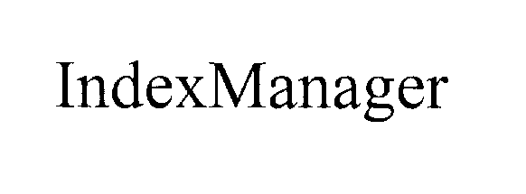  INDEXMANAGER