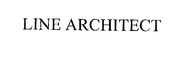 Trademark Logo LINE ARCHITECT
