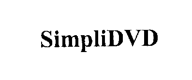 Trademark Logo SIMPLIDVD