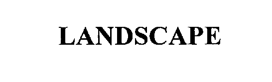 Trademark Logo LANDSCAPE