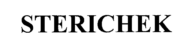 Trademark Logo STERICHEK
