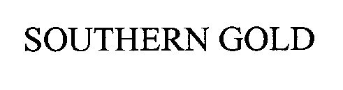 Trademark Logo SOUTHERN GOLD