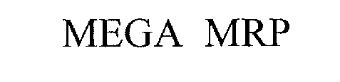 Trademark Logo MEGA MRP