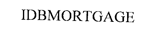 Trademark Logo IDBMORTGAGE