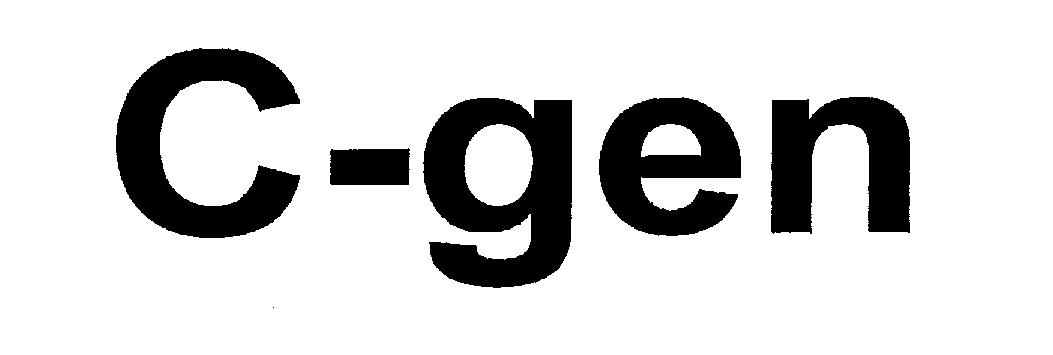 Trademark Logo C-GEN