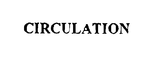 Trademark Logo CIRCULATION