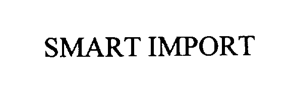 Trademark Logo SMART IMPORT