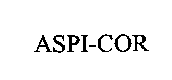 Trademark Logo ASPI-COR