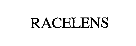 Trademark Logo RACELENS