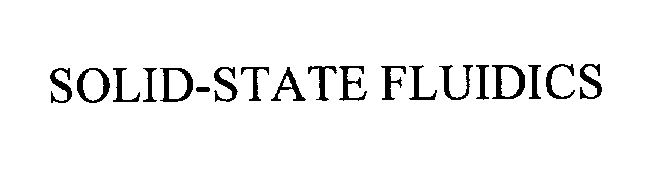 Trademark Logo SOLID-STATE FLUIDICS