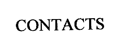 Trademark Logo CONTACTS