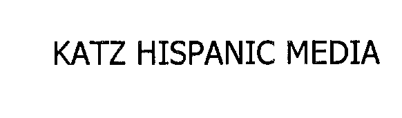 Trademark Logo KATZ HISPANIC MEDIA
