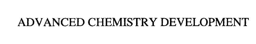 Trademark Logo ADVANCED CHEMISTRY DEVELOPMENT