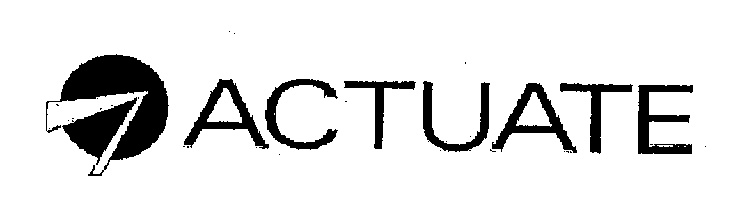 Trademark Logo ACTUATE