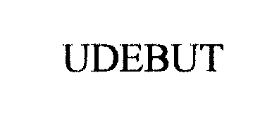 Trademark Logo UDEBUT