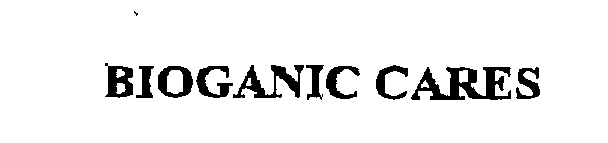 Trademark Logo BIOGANIC CARES