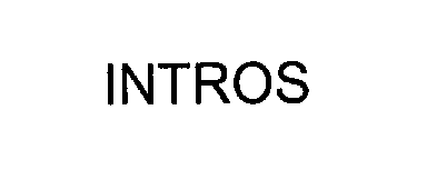 Trademark Logo INTROS