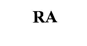 Trademark Logo RA