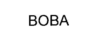 Trademark Logo BOBA