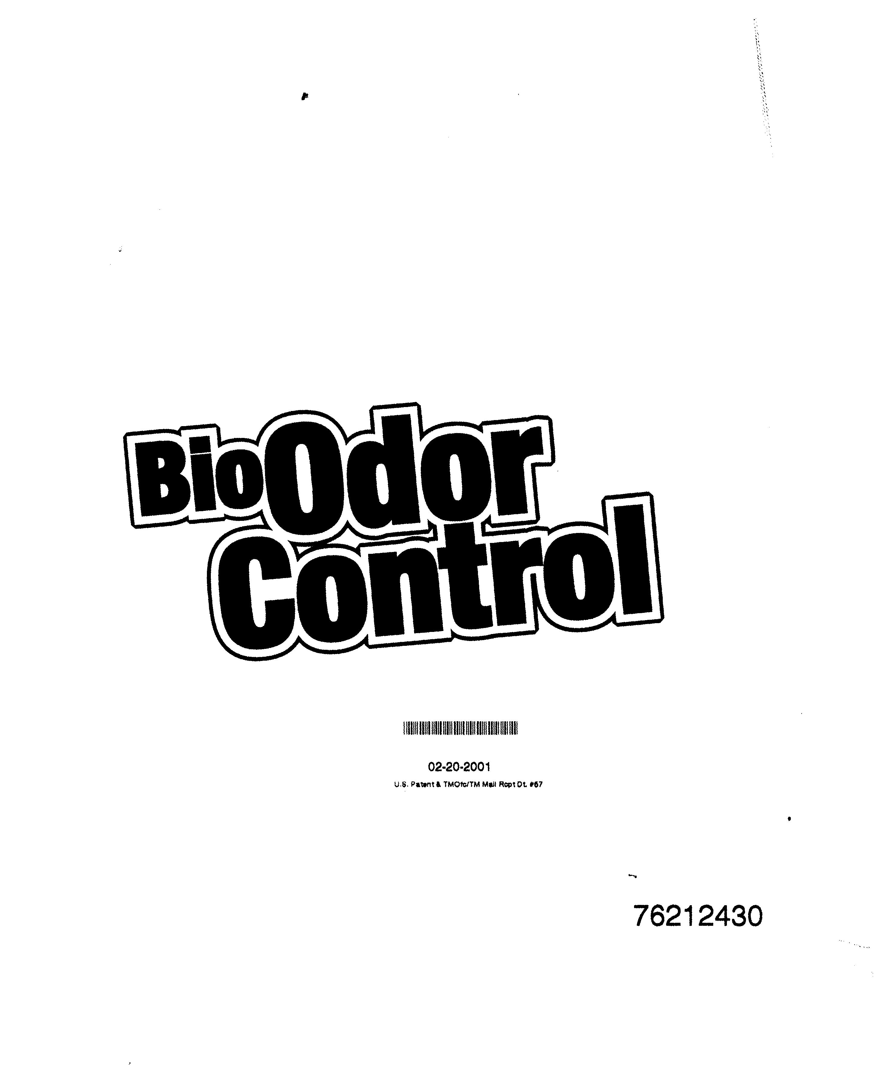  BIOODOR CONTROL