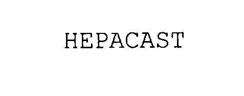 Trademark Logo HEPACAST