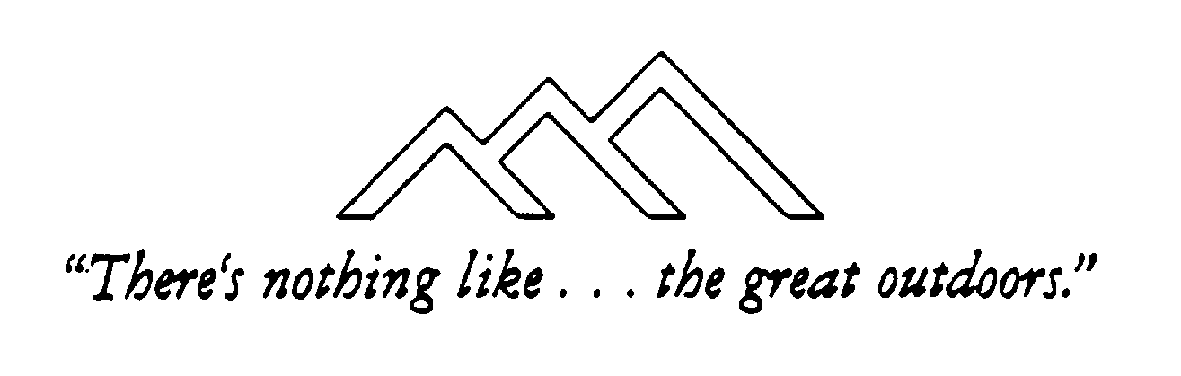 Trademark Logo "THERE'S NOTHING LIKE . . . THE GREAT OUTDOORS."