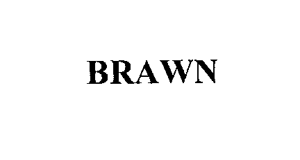 Trademark Logo BRAWN