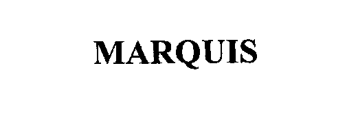 Trademark Logo MARQUIS