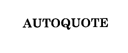 Trademark Logo AUTOQUOTE