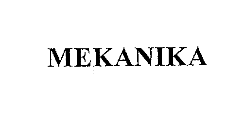 MEKANIKA