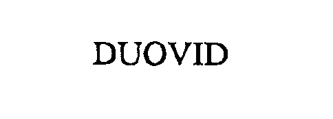 Trademark Logo DUOVID