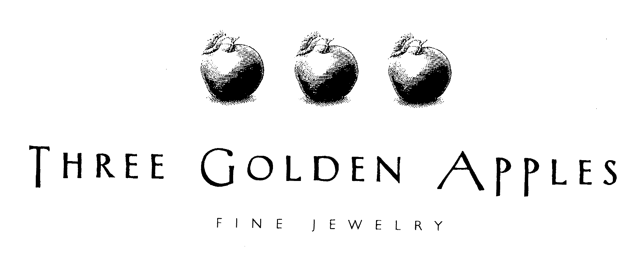 Trademark Logo THREE GOLDEN APPLES FINE JEWELRY