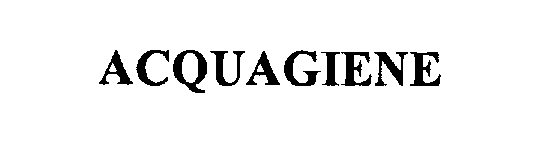 Trademark Logo ACQUAGIENE