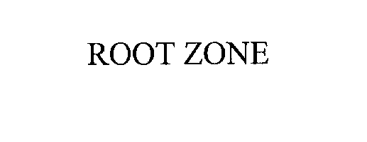 Trademark Logo ROOT ZONE