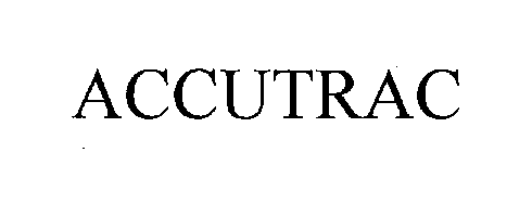 Trademark Logo ACCUTRAC