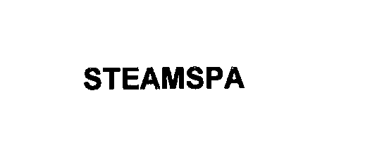 Trademark Logo STEAMSPA