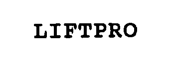 Trademark Logo LIFTPRO