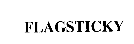 Trademark Logo FLAGSTICKY