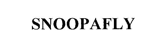 Trademark Logo SNOOPAFLY