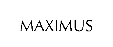 Trademark Logo MAXIMUS