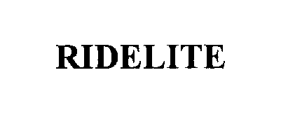 Trademark Logo RIDELITE