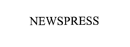 Trademark Logo NEWSPRESS