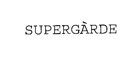  SUPERGARDE