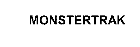 Trademark Logo MONSTERTRAK