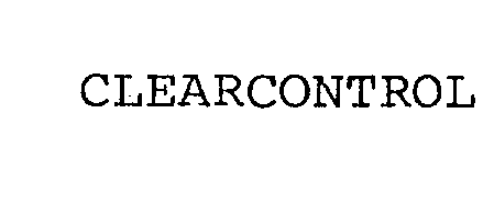 Trademark Logo CLEARCONTROL